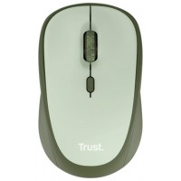 RATON OPTICO YVI+ WIRELESS SILENCIOSO VERDE TRUST (Espera 4 dias)