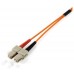 CABLE FIBRA OPTICA MULTIMODO  SC/SC LSOH 1M COLOR