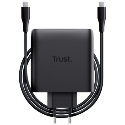 CARGADOR TRUSTGA MAXO 100W 2C BK CARGADOR TRUSTGA MAXO 100W 2C BK