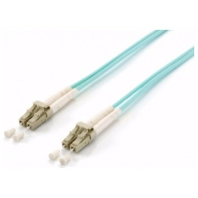 CABLE FIBRA OPTICA OM3 DUPLEX LIBRE  HALOGENOS LC/LC