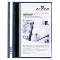 DOSSIER FASTENER DURAPLUS A4 PVC AZUL OSCURO DURABLE 2579-07 (MIN25) (Espera 4 dias)