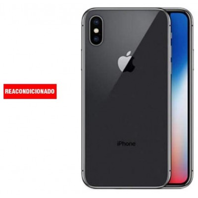 APPLE iPHONE X 64GB SPACE GREY REACONDICIONADO GRADO B (Espera 4 dias)