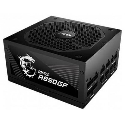 MSI MPG A850G PCIE5 unidad de fuente de alimentación 850 W 24-pin ATX ATX Negro (Espera 4 dias)
