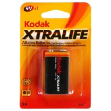 PILAS LR61 KODAK ALCALINA XTRALIFE 9V 1 UNIDAD