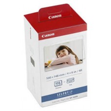 Canon Video-Impresora CP-100 Cart. + Papel Tamaño Postal 10x15cm (108 fotos)