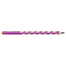 LAPIZ ERGONOMICO EASYGRAPH PARA ZURDOS HB 3,15MM. ROSA STABILO 321/01-HB-6 (MIN6) (Espera 4 dias)