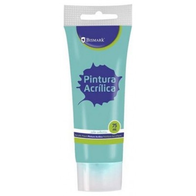 BOTE PINTURA ACRILICA 75 ML TURQUESA BISMARK 328518 (Espera 4 dias)