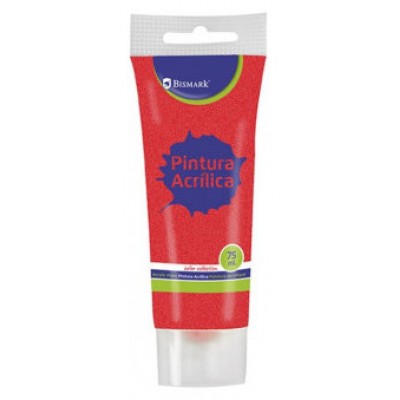 Bismark 328676 pintura acrílica 75 ml Rojo Tubo (Espera 4 dias)