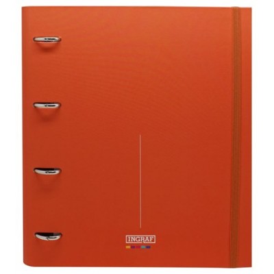 Ingraf 350762 carpeta de cartón A4 Naranja (Espera 4 dias)