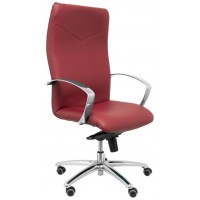 PIQUERAS Y CRESPO Sillon Caudete similpiel granate