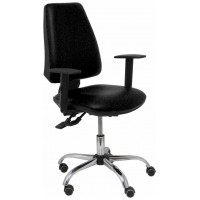 PIQUERAS Y CRESPO Silla Elche S 24 horas similpiel negro