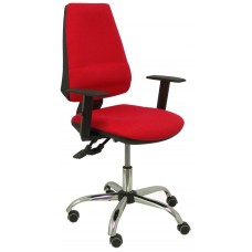 PIQUERAS Y CRESPO Silla Elche S 24 horas bali rojo con refuerzo lumbar ¡Ultimas unidades!!
