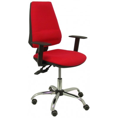 PIQUERAS Y CRESPO Silla Elche S 24 horas bali rojo con refuerzo lumbar ¡Ultimas unidades!!