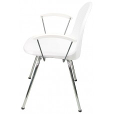 PIQUERAS Y CRESPO Pack 4 sillas Ves plastico blanco ¡Ultimas unidades!!