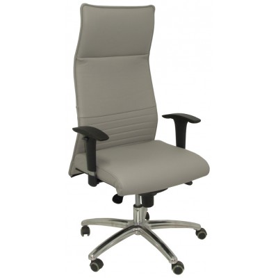 PIQUERAS Y CRESPO Sillon Albacete XL piel gris oscuro hasta 160kg
