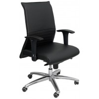 PIQUERAS Y CRESPO Sillon Albacete confidente piel negro PIQUERAS Y CRESPO Sillon Albacete confidente piel negro