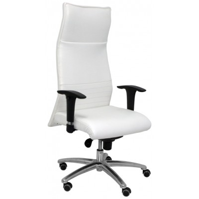 PIQUERAS Y CRESPO Sillon Albacete XL similpiel blanco hasta 160kg