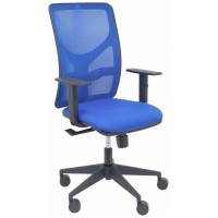 PIQUERAS Y CRESPO Silla Motilla malla azul asiento bali azul brazo regulable