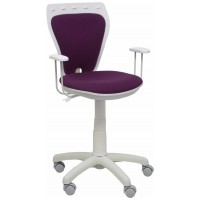 PIQUERAS Y CRESPO NOWY STYL Silla juvenil Ministyle blanca bali morado