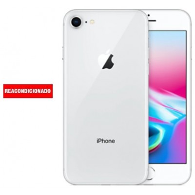 APPLE iPHONE 8 128 GB SILVER REACONDICIONADO GRADO B (Espera 4 dias)