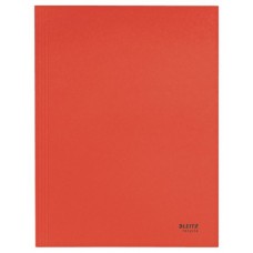 CARPETA CARTON 3 SOLAPAS A4 RECYCLE 100% ROJO LEITZ 39060025 (Espera 4 dias)