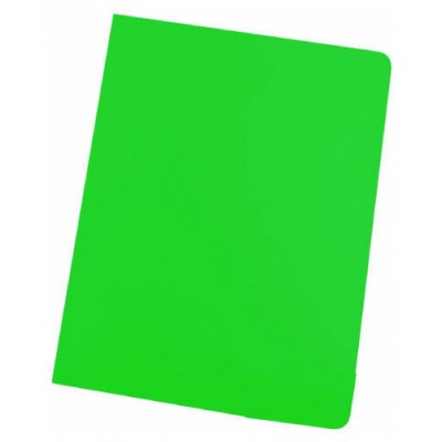 SUBCARPETA SIMPLES INTENSAS 250 GRS A4 COLOR VERDE GIO 400040485 (MIN50) (Espera 4 dias)