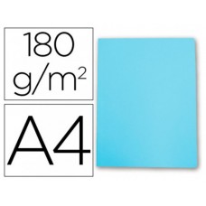 SUBCARPETA SIMPLES PASTEL 180 GRS A4 COLOR AZUL GIO 400040507 (MIN50) (Espera 4 dias)