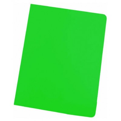 SUBCARPETA SIMPLES INTENSAS 250 GRS FOLIO COLOR VERDE GIO 400040652 (MIN50) (Espera 4 dias)