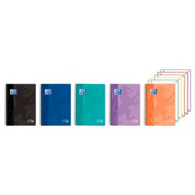 CUADERNO EUROPEANBOOK 5 TAPA PL&Aacute;STICO CLASSIC A4+ 120H VIVOS OXFORD 400196862 OXFORD 400196862 (MIN15) (Espera 4 dias)
