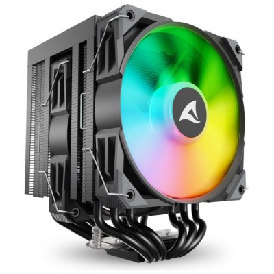 VENTILADOR CPU SHARKOON A60 RGB 120MM NEGRO