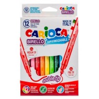 CAJA 12 ROTULADORES COLORES DOBLE PUNTA BIRELLO CARIOCA 41457 (Espera 4 dias) CAJA 12 ROTULADORES COLORES DOBLE PUNTA BIRELLO CARIOCA 41457 (Espera 4 dias)