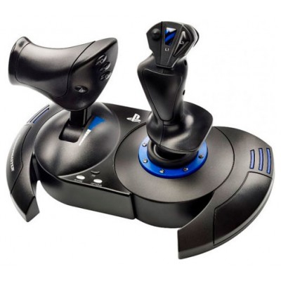 Thrustmaster T.Flight Hotas 4 Palanca de mando PC,PlayStation 4 Digital USB 2.0 Negro, Azul (Espera 4 dias)