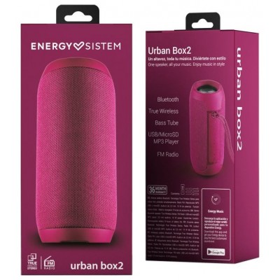 ALTAVOZ ENERGY SISTEM URBAN BOX 2 MAGENTA BT