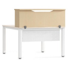 MODULO RECEPCION ALTILLO 120CM HAYA / HAYA. MEDIDAS 120X40X30CM. (MESA NO INCLUIDA EN EL PRECIO, SE COMPRA APARTE) ROCADA 5012AA01 (Espera 4 dias)