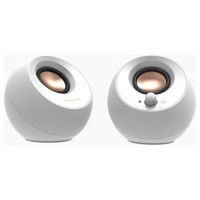 ALTAVOCES CREATIVE PEBBLE V3 2.0 USB-C BLANCO (Espera 4 dias)
