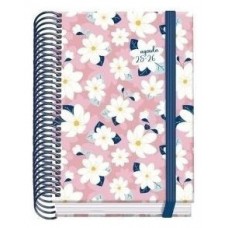 AGENDA ESCOLAR 2025-2026 TAMAÑO A6 TAPA CARTON FORRADO DÍA PÁGINA PRIME CAMOMILLE DOHE 52049 (Espera 4 dias)