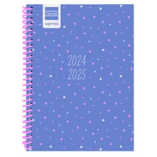 AGENDA ESCOLAR 2024-2025 8º 120X164 SEMANA VISTA HORIZONTAL DIVA STARS FINOCAM 536100225 (Espera 4 dias)