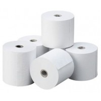 100 Rollos de Papel Termico 57 x 55 x 12 mm  - PRECIO