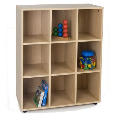MUEBLE INTERMEDIO 9 CASILLAS HAYA MOBEDUC 600807HP18 (Espera 4 dias)