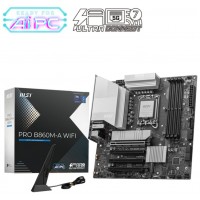 MSI PRO B860M-A WIFI placa base Intel B860 LGA 1851 (Socket V1) micro ATX (Espera 4 dias)