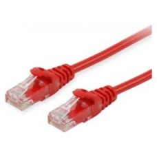 LATIGUILLO CATEGORIA 6A U/UTP LSZH 0.25M COLOR ROJO