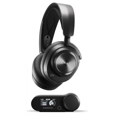 Steelseries Arctis Nova Pro Wireless Xbox Auriculares Inalámbrico y alámbrico Diadema Juego Bluetooth Base de carga Negro (Espera 4 dias)