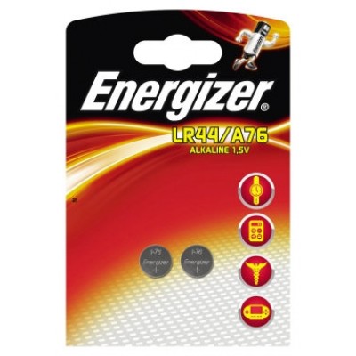 BLISTER 2 PILAS DE BOTON MODELO A76/LR44 ENERGIZER 639317 (Espera 4 dias)