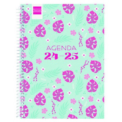 AGENDA ESCOLAR 2024-2025 4º 155X212 SEMANA VISTA HORIZONTAL COOL SELVA FINOCAM 645040725 (Espera 4 dias)