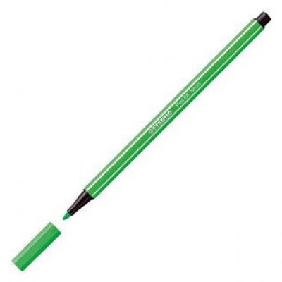 ROTULADOR PUNTA FIBRA MEDIA 1MM. PEN 68 VERDE NEON STABILO 68/033 (MIN10) (Espera 4 dias)