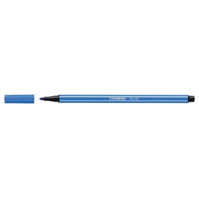 ROTULADOR PUNTA FIBRA MEDIA 1MM. PEN 68 AZUL OSCURO STABILO 68/41 (MIN10) (Espera 4 dias)