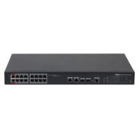 (DH-PFS4218-16ET-240-V3) DAHUA SWITCH L2 HI-POE GESTIONABLE 16 PUERTOS 10/100 + 2 COMBO GIGABIT/SFP UPLINK (Espera 4 dias)