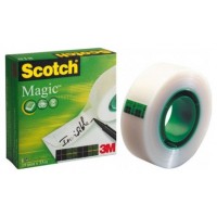 ROLLO CINTA INVISIBLE 19MM X 33M MAGICCAJA CARTÓN 810/1933 SCOTH 7100024666 (Espera 4 dias)