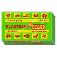 CAJA 30 PASTILLAS PLASTILINA 50 G - VERDE CLARO JOVI 7010 (Espera 4 dias)