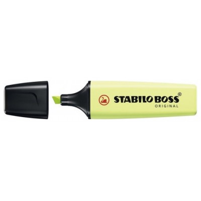 MARCADOR FLUORESCENTE BOSS PASTEL CHISPA DE LIMA STABILO 70/133 (MIN10) (Espera 4 dias)